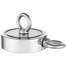 Magnet Fishing Kit, 1700 LBS/771 Kg Double-Sided Pulling Force Strong Magnet Fishing Kit