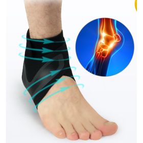 Ankle Support Brace Safety Running Basketball Sports Ankle Sleeves (Option: S-1pc-Left)