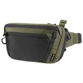 Waterproof Nylon Pistol Waist Bag (Color: Range green)